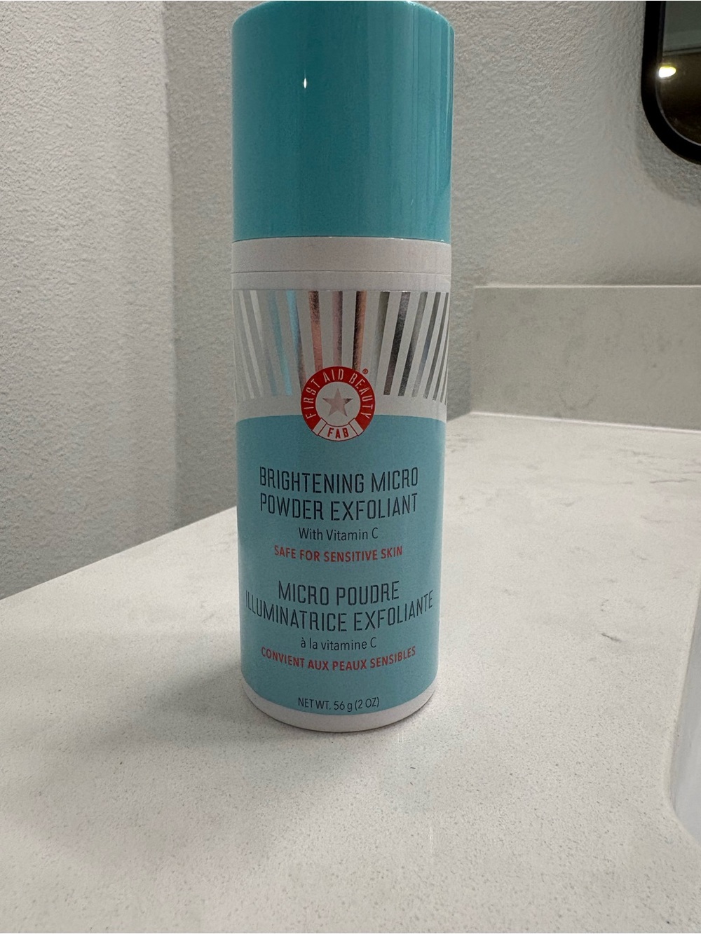 First Aid Beauty Brightening Micro Powder Exfoliant - NEW